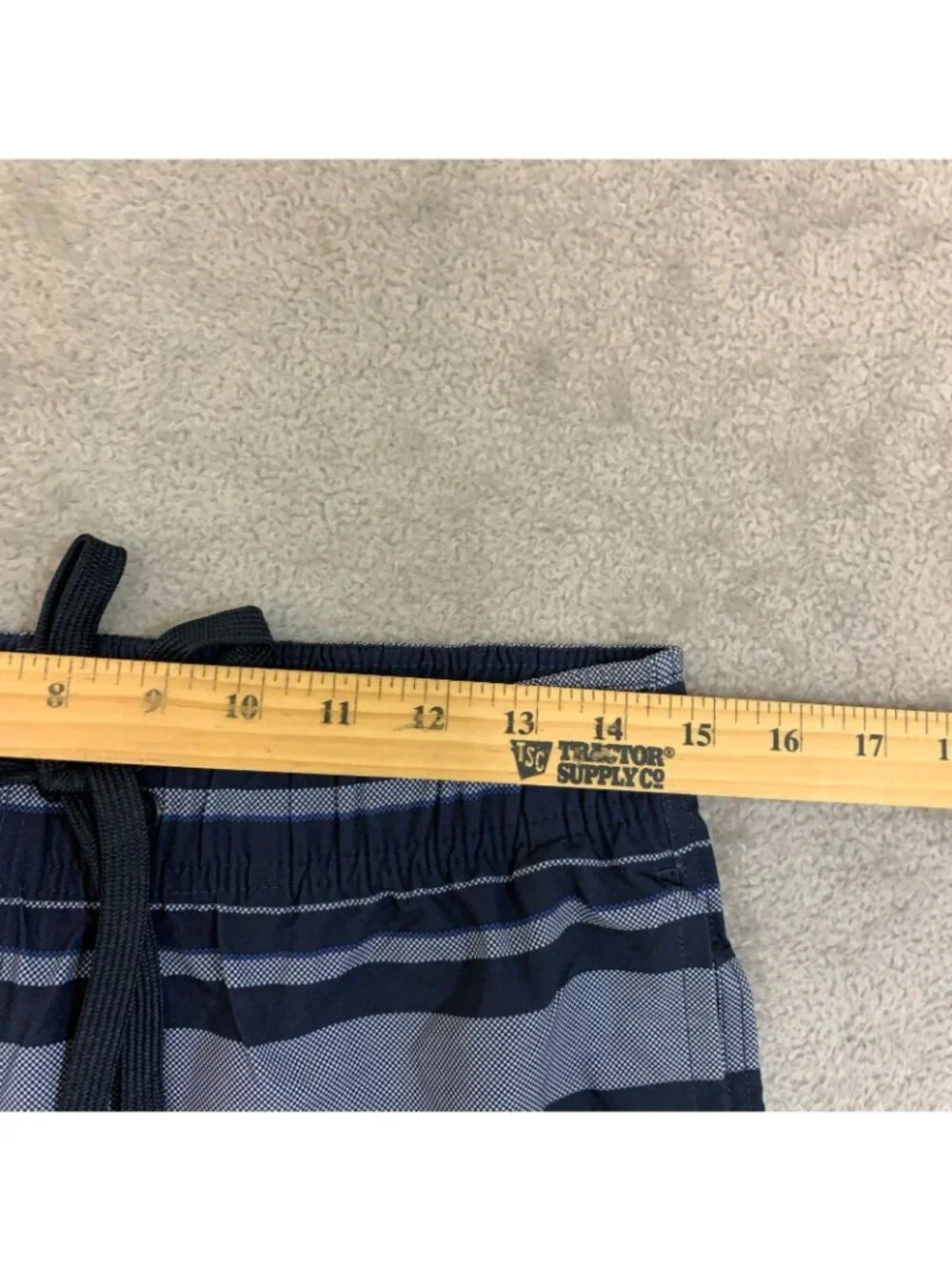 NWT Nautica Men's S Blue Classic Fit Swim Trunks With UPF Protection & Quick-Dry